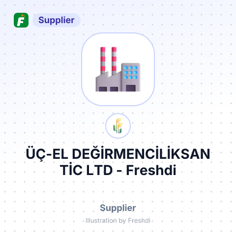 ÜÇ-EL DEĞİRMENCİLİKSAN TİC LTD – summary card, no photo uploaded yet
