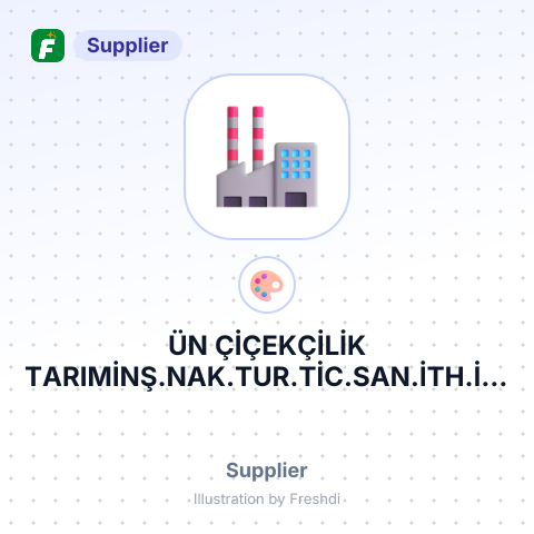ÜN ÇİÇEKÇİLİK TARIMİNŞ.NAK.TUR.TİC.SAN.İTH.İH. LT – summary card, no photo uploaded yet
