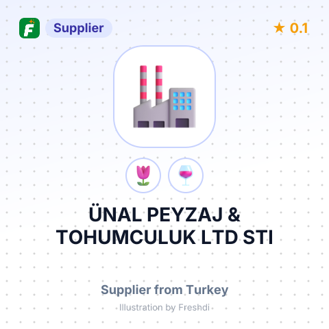 ÜNAL PEYZAJ & TOHUMCULUK LTD STI – summary card, no photo uploaded yet