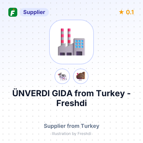 ÜNVERDI GIDA – summary card, no photo uploaded yet