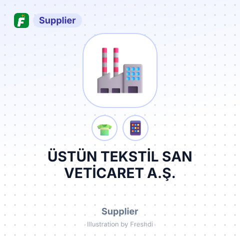 ÜSTÜN TEKSTİL SAN VETİCARET A.Ş. – summary card, no photo uploaded yet