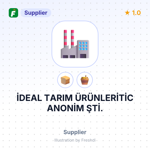 İDEAL TARIM ÜRÜNLERİTİC ANONİM ŞTİ. – summary card, no photo uploaded yet