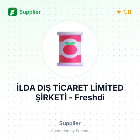 İLDA DIŞ TİCARET LİMİTED ŞİRKETİ – summary card, no photo uploaded yet