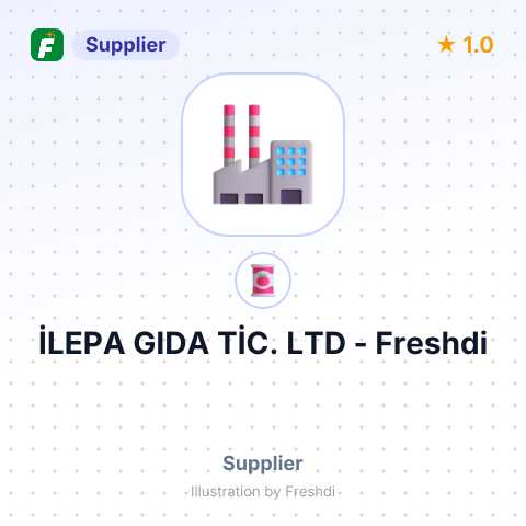İLEPA GIDA TİC. LTD – summary card, no photo uploaded yet