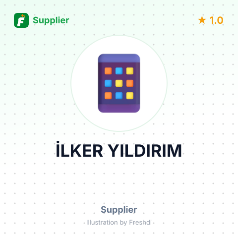 İLKER YILDIRIM – summary card, no photo uploaded yet