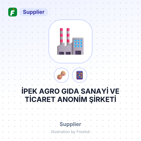 İPEK AGRO GIDA SANAYİ VE TİCARET ANONİM ŞİRKETİ – summary card, no photo uploaded yet