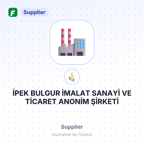 İPEK BULGUR İMALAT SANAYİ VE TİCARET ANONİM ŞİRKETİ – summary card, no photo uploaded yet
