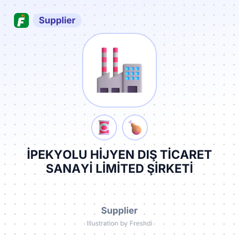 İPEKYOLU HİJYEN DIŞ TİCARET SANAYİ LİMİTED ŞİRKETİ – summary card, no photo uploaded yet