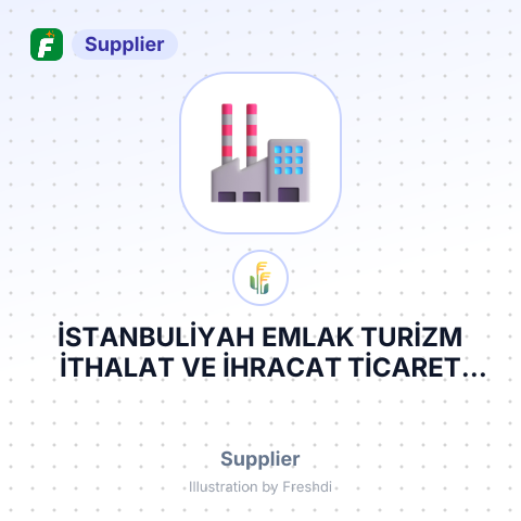 İSTANBULİYAH EMLAK TURİZM İTHALAT VE İHRACAT TİCARET LİMİTED ŞİRKETİ – summary card, no photo uploaded yet