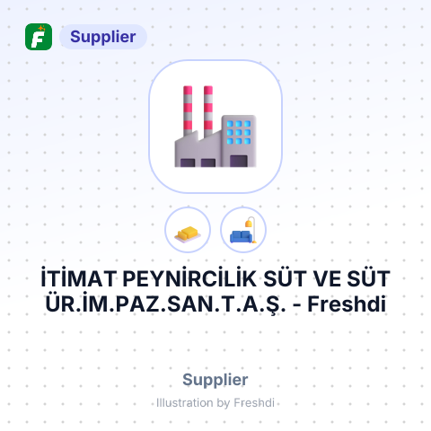 İTİMAT PEYNİRCİLİK SÜT VE SÜT ÜR.İM.PAZ.SAN.T.A.Ş. – summary card, no photo uploaded yet
