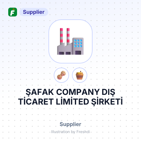 ŞAFAK COMPANY DIŞ TİCARET LİMİTED ŞİRKETİ – summary card, no photo uploaded yet