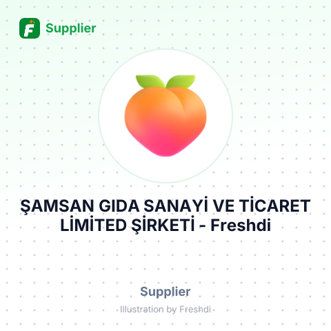 ŞAMSAN GIDA SANAYİ VE TİCARET LİMİTED ŞİRKETİ – summary card, no photo uploaded yet
