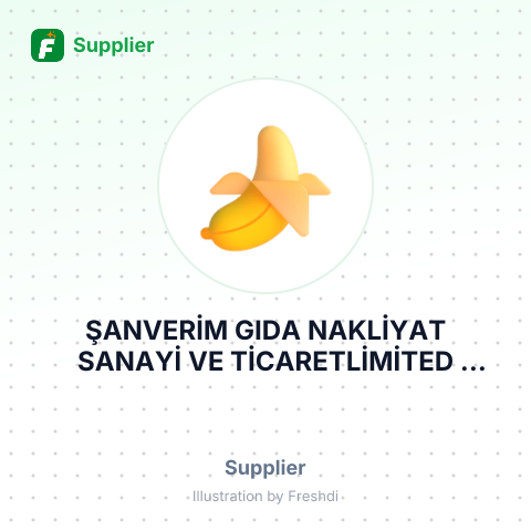 ŞANVERİM GIDA NAKLİYAT SANAYİ VE TİCARETLİMİTED ŞİRKETİ – summary card, no photo uploaded yet