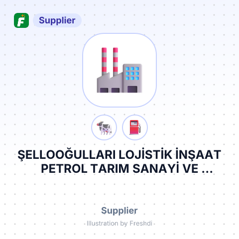 ŞELLOOĞULLARI LOJİSTİK İNŞAAT PETROL TARIM SANAYİ VE TİCARET LİMİTED ŞİRKETİ – summary card, no photo uploaded yet