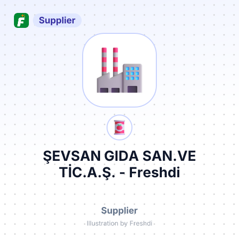ŞEVSAN GIDA SAN.VE TİC.A.Ş. – summary card, no photo uploaded yet