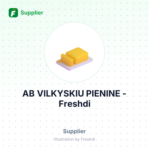 АВ VILKYSKIU PIENINE – summary card, no photo uploaded yet