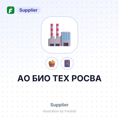 АО БИО ТЕХ РОСВА – summary card, no photo uploaded yet
