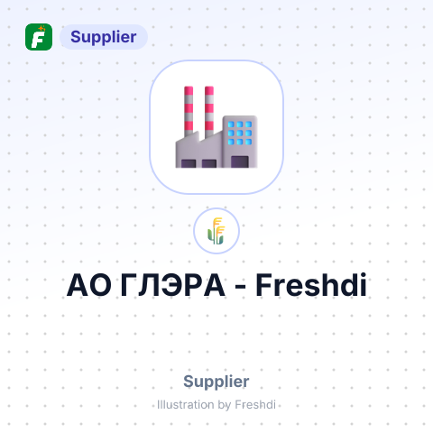 АО ГЛЭРА – summary card, no photo uploaded yet
