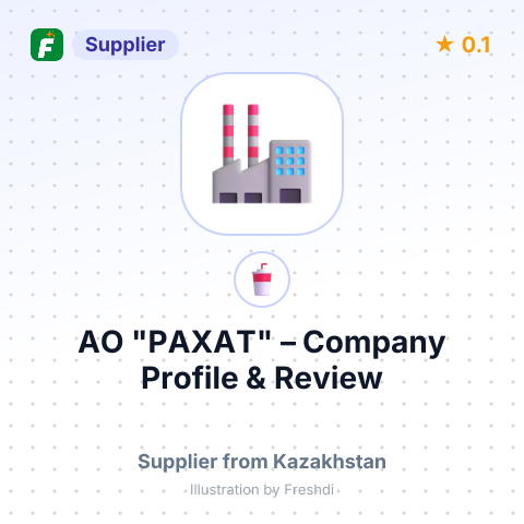 АО "РАХАТ" – summary card, no photo uploaded yet