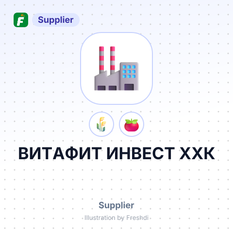 ВИТАФИТ ИНВЕСТ ХХК – summary card, no photo uploaded yet