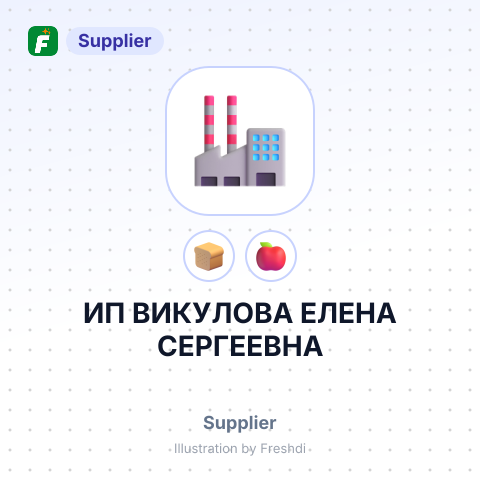 ИП ВИКУЛОВА ЕЛЕНА СЕРГЕЕВНА – summary card, no photo uploaded yet