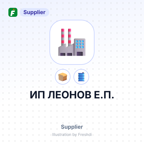 ИП ЛЕОНОВ Е.П. – summary card, no photo uploaded yet