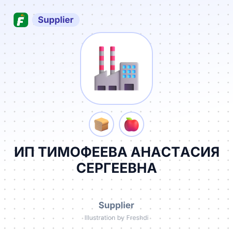ИП ТИМОФЕЕВА АНАСТАСИЯ СЕРГЕЕВНА – summary card, no photo uploaded yet