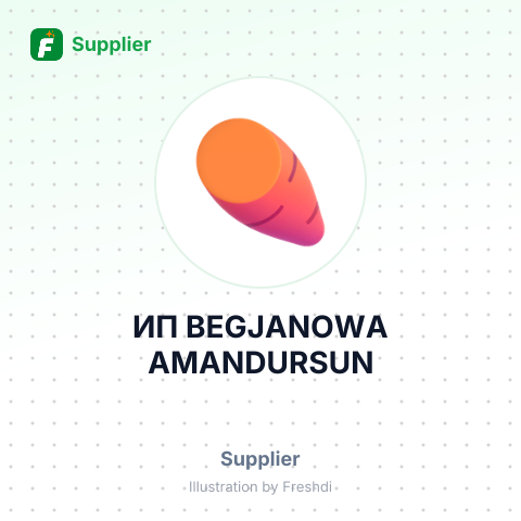 ИП BEGJANOWA AMANDURSUN – summary card, no photo uploaded yet