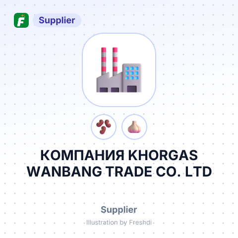 КОМПАНИЯ KHORGAS WANBANG TRADE CO. LTD – summary card, no photo uploaded yet