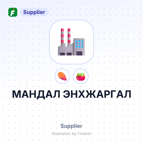 МАНДАЛ ЭНХЖАРГАЛ – summary card, no photo uploaded yet