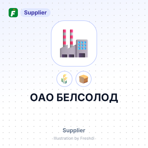 ОАО БЕЛСОЛОД – summary card, no photo uploaded yet