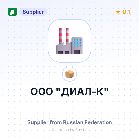 ООО "ДИАЛ-К" – summary card, no photo uploaded yet