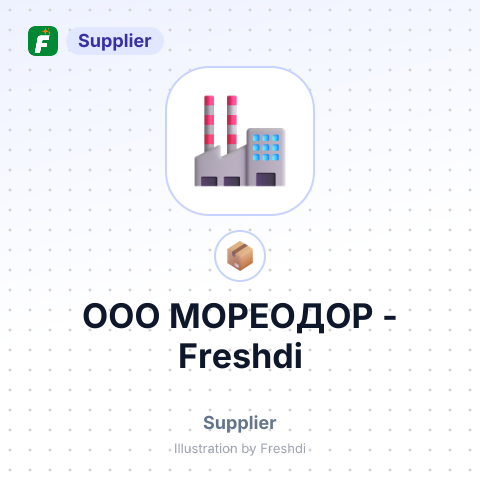 ООО МОРЕОДОР – summary card, no photo uploaded yet