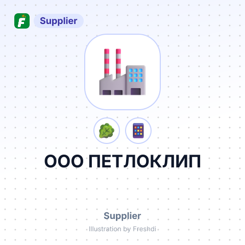 ООО ПЕТЛОКЛИП – summary card, no photo uploaded yet