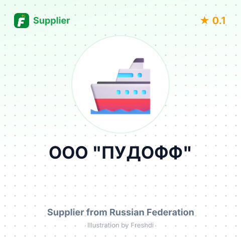 ООО "ПУДОФФ" – summary card, no photo uploaded yet