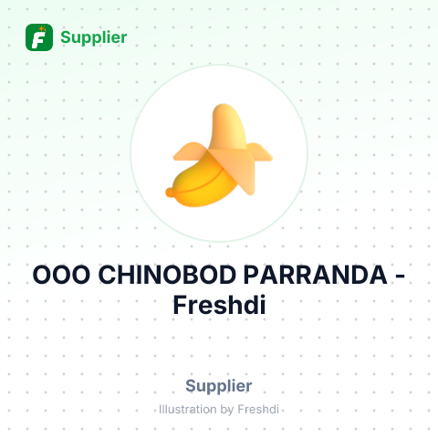 ООО СHINOBOD PARRANDA – summary card, no photo uploaded yet