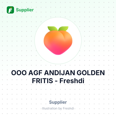 ООО AGF ANDIJAN GOLDEN FRITIS – summary card, no photo uploaded yet