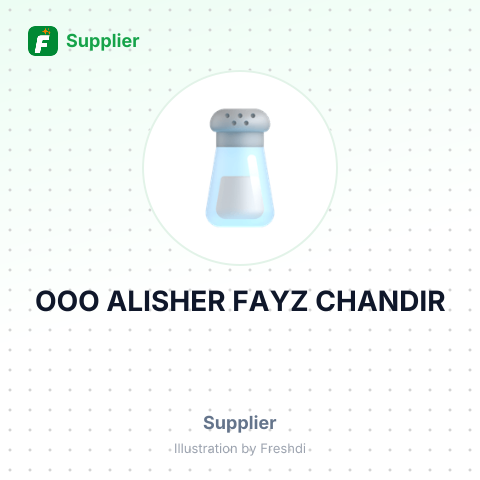 ООО ALISHER FAYZ CHANDIR – summary card, no photo uploaded yet