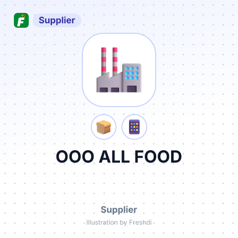 ООО ALL FOOD – summary card, no photo uploaded yet