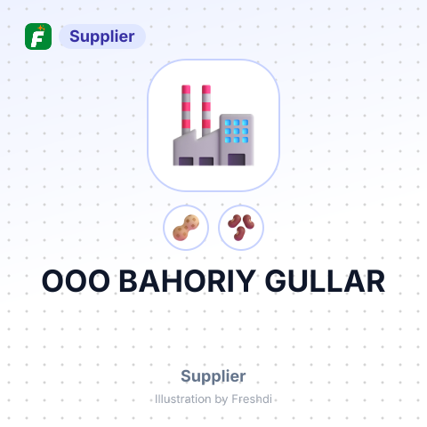 ООО BAHORIY GULLAR – summary card, no photo uploaded yet