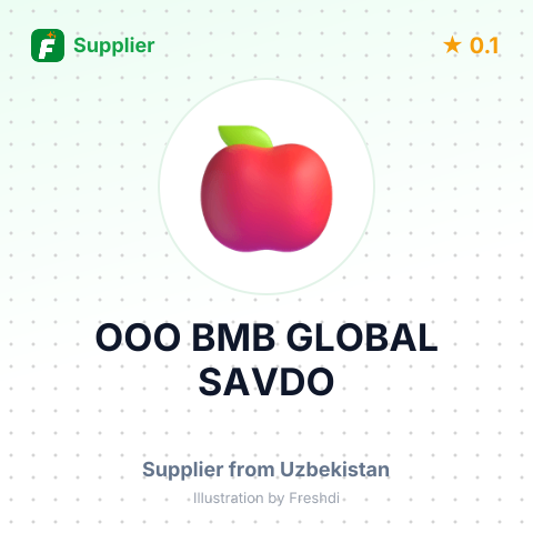 ООО BMB GLOBAL SAVDO – summary card, no photo uploaded yet