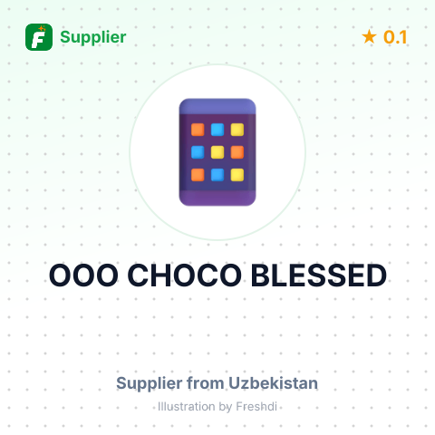 ООО CHOCO BLESSED – summary card, no photo uploaded yet