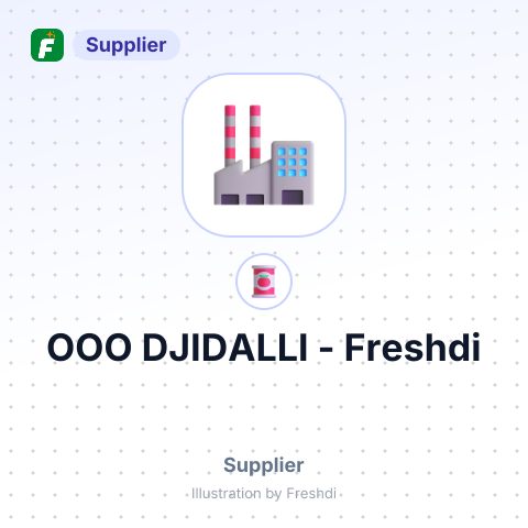 ООО DJIDALLI – summary card, no photo uploaded yet