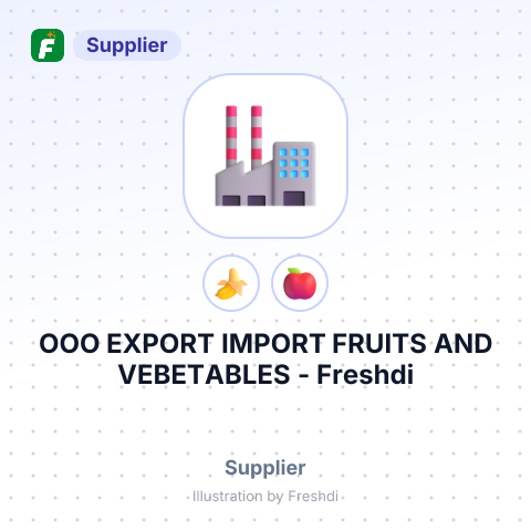 ООО EXPORT IMPORT FRUITS AND VEBETABLES – summary card, no photo uploaded yet