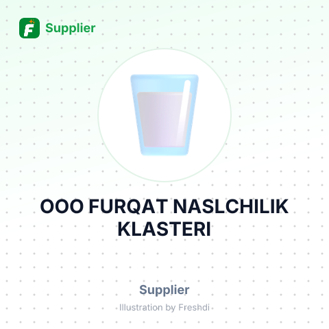 ООО FURQAT NASLCHILIK KLASTERI – summary card, no photo uploaded yet