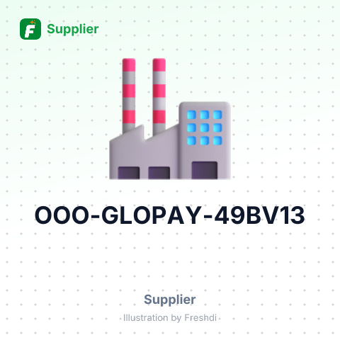ООО GLOPAY – summary card, no photo uploaded yet