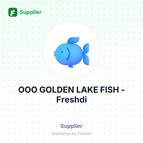 ООО GOLDEN LAKE FISH – summary card, no photo uploaded yet
