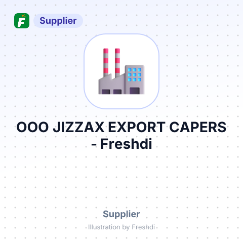 ООО JIZZAX EXPORT CAPERS – summary card, no photo uploaded yet