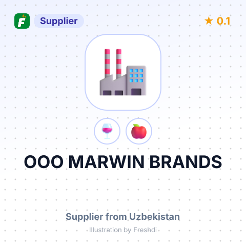 ООО MARWIN BRANDS – summary card, no photo uploaded yet