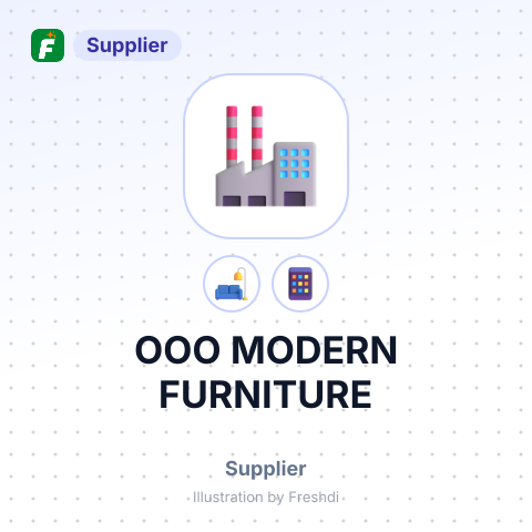 ООО MODERN FURNITURE – summary card, no photo uploaded yet